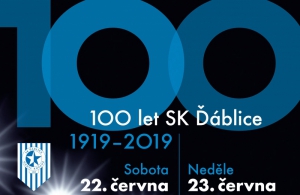 Oslava 100 let SK Ďáblice - dětský den, večerní zábava, koncert Kryštof
