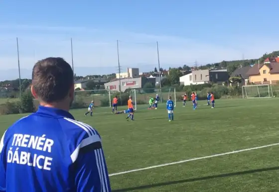 U12 - DFC Prag - na úvod střelecké hody :-)
