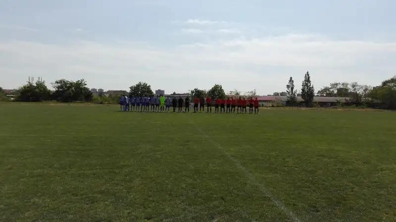 Muži B prohra 6:0 s prvním celkem Tabulky